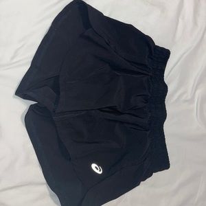 Black Asics Running Shorts